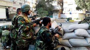دام برس : دام برس | مصادر عسكرية خاصة في الغوطة الشرقية : الجيش يتصدى لهجوم ضخم بأعداد كبيرة وآليات مصفحة للمجموعات المسلحة ومقتل 9 قادة مجموعات مع إرهابييها