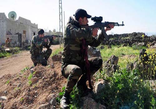 دام برس : دام برس | استشهاد 14 جندياً سورياً أثناء التصدي لهجوم إرهابي شنته جبهة النصرة بريف اللاذقية