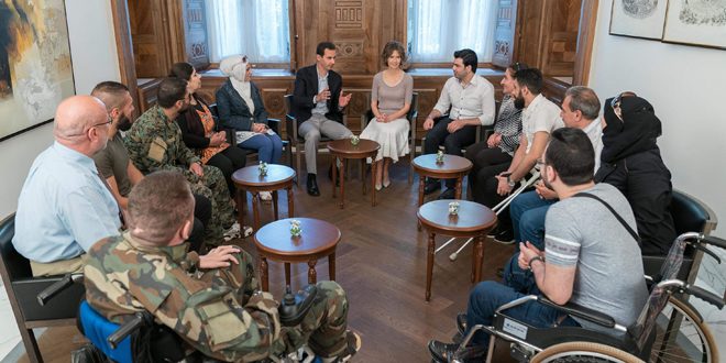دام برس : دام برس | الرئيس الأسد يوجه بتسديد قروض جميع الجرحى من الجيش والقوات المسلحة وقوى الأمن الداخلي والقوات الرديفة