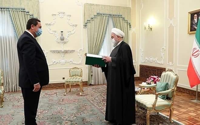 دام برس : دام برس | الرئيس روحاني يستقبل السفير السوري في طهران الدكتور شفيق ديوب ويتسلم منه أوراق اعتماده