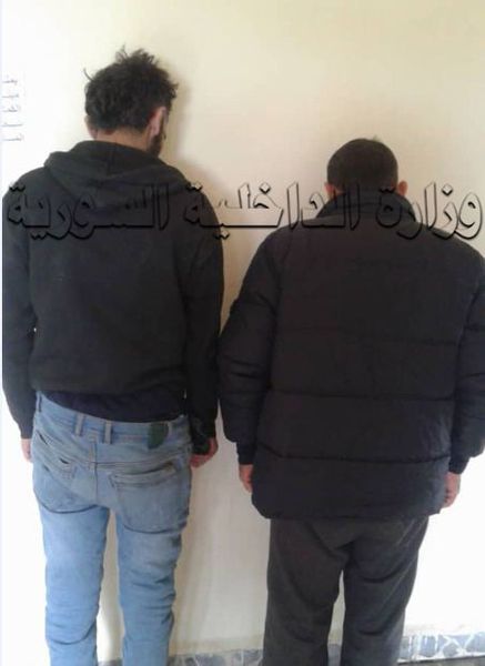 دام برس : شرطة ناحية برمانة المشايخ في طرطوس تلقي القبض على سارقي المنازل