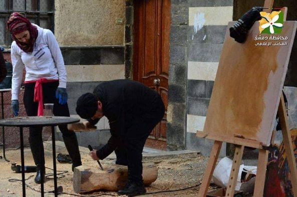 دام برس : دام برس | محافظة دمشق توضح حول انطلاق فعاليات ملتقى فن الطريق في حي التيامنة بدمشق القديمة
