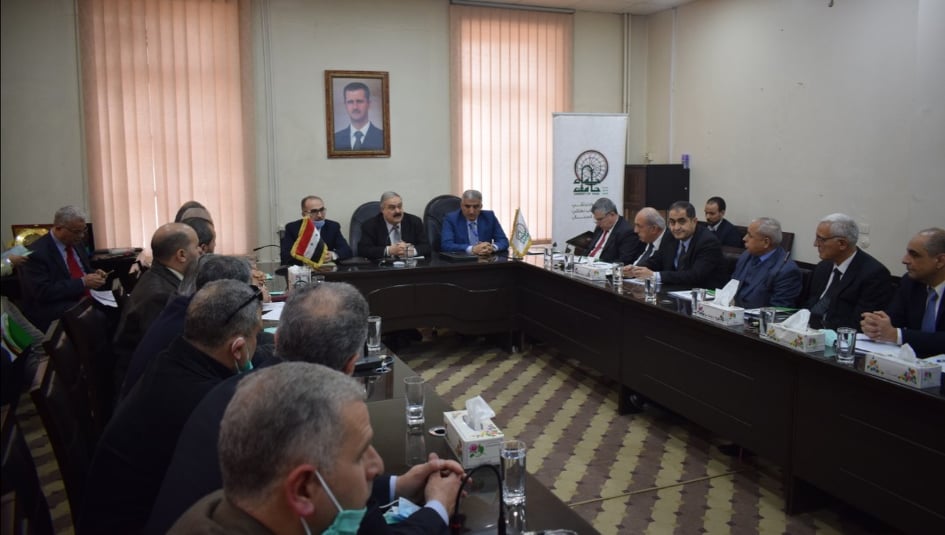 دام برس : دام برس | توقيع اتفاق للتعاون الفني والعلمي بين أكساد وجامعة حماة