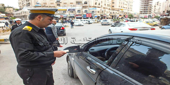 دام برس : دام برس | ضبط وحجز 83 سيارة مخالفة ومذاع البحث عنها في حماة