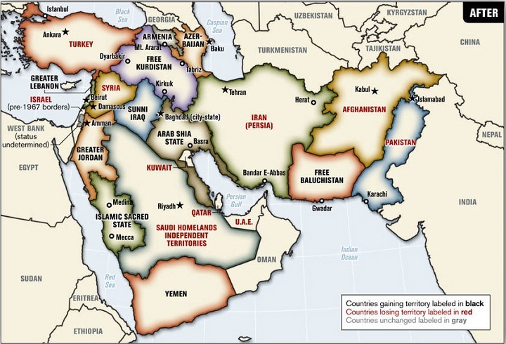 دام برس : هل حان وقت تغيير حدود الدول العربية ؟