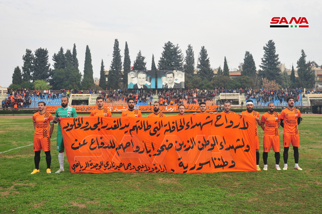 دام برس : دام برس | الكرامة يستمر بالصدارة.. والتعادل يحسم لقاء الجيش وتشرين في الدوري السوري الممتاز لكرة القدم