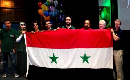 دام برس : فوق الغيم لنعليك .. من سورية كلّها وسيريتل.. مبروك لفريق MC^2 بطل إقليم بلاد الشام