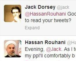 دام برس : دام برس | الرئيس روحاني يتبادل التغريدات مع مؤسس تويتر