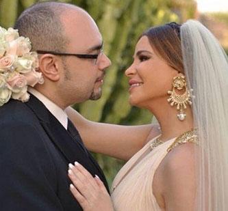 دام برس : كارول سماحة تنشر صور زواجها من رجل الأعمال المصرى وليد مصطفى فى قبرص