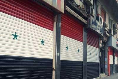 دام برس : دام برس | شوارع دمشق ترسم لوحة وطنية بالعلم السوري...والرسالة واضحة : علمنا من ثوابتنا التي لن نفرط بها