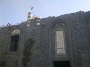 دام برس : كنيسة أم الزنار الأثرية بحمص...تنفض غبار الارهاب عنها...الألم حاضر لكن الإرادة أقوى