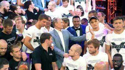 دام برس : دام برس | الرئيس بوتين يحضر البطولة الدولية للسامبا في سوتشي ويساعد أحد المصارعين