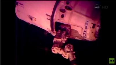 دام برس : دام برس | انفصال الكبسولة القابلة للاستعادة عن المحطة الفضائية الدولية (فيديو)