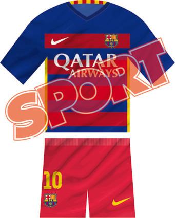دام برس : قميص برشلونة الجديد لموسم 2015/2016