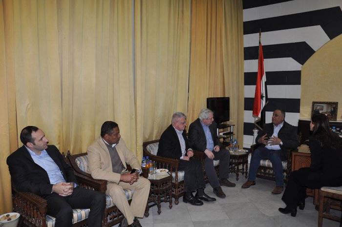 دام برس : دام برس | محافظ حمص يلتقي وكيل الأمين العام للأمم المتحدة للشؤون الإنسانية