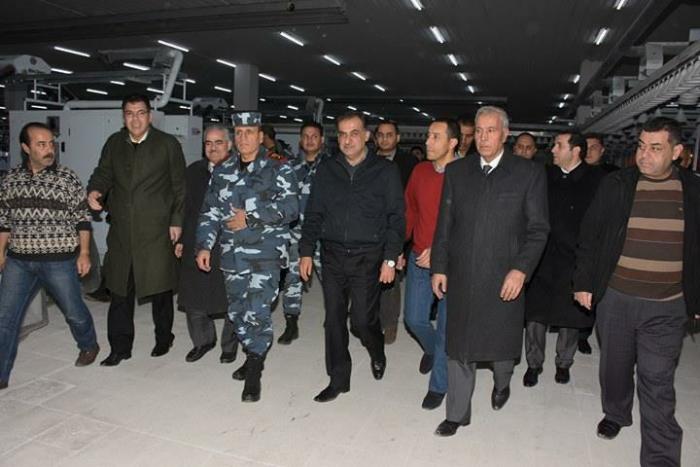دام برس : دام برس | وزير الصناعة يتفقد أوضاع المنشآت الصناعية في حلب