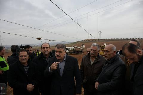 دام برس : دام برس | عودة التيار الكهربائي إلى حلب عبر الخط البديل