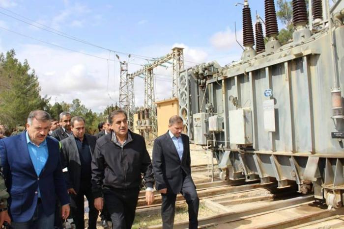 دام برس : دام برس | الوفد الوزاري من حلب : محطة الخفسة جاهزة للعمل فور توفير الطاقة الكهربائية للمضخات