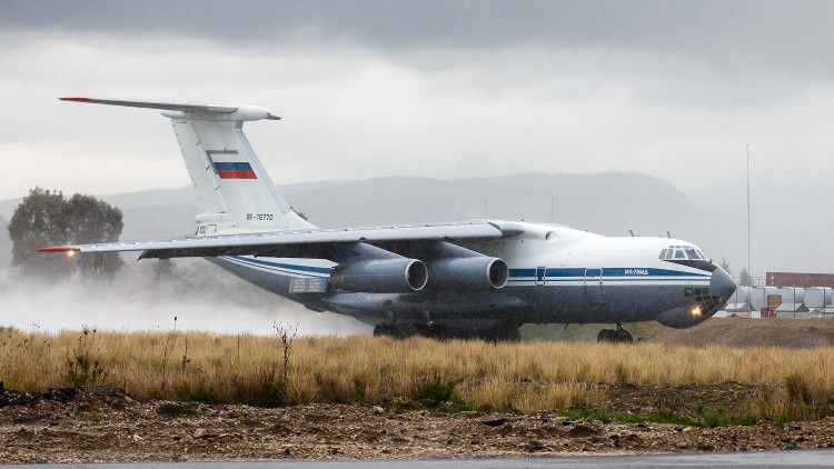 دام برس : دام برس | طائرة نقل عسكرية روسية تتفادى الاصطدام بطائرات مسيرة أمريكية بسورية