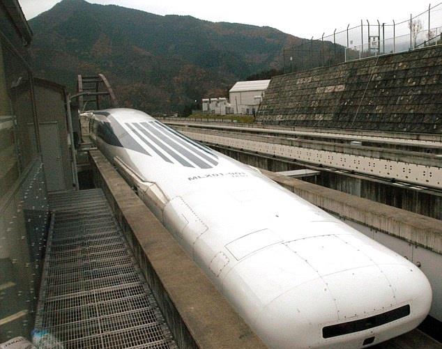 دام برس : دام برس | قطار ماجليف الياباني الطائر السريع تحرك ويعمل بالمغناطيس