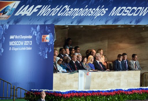 دام برس : دام برس | افتتاح الدورة الـ14 لبطولة العالم لألعاب القوى في موسكو
