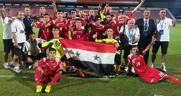 دام برس : دام برس | منتخب سورية للناشئين بكرة القدم يتأهل إلى الدور الثاني من نهائيات آسيا على حساب السعودي والقطري