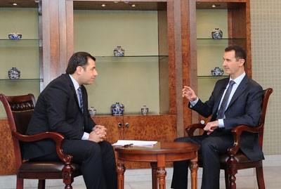 دام برس : الرئيس الأسد في حديث لتلفزيون الدنيا : أنا موجود بالقصر الجمهوري بدمشق ..وهروب الخونة هو عملية تنظيف للوطن ..ولن نعود إلى الوراء بسبب جهل بعض المسؤولين الأتراك