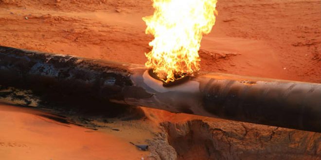 دام برس : دام برس | ﻿إرهابيون يفجرون خط الغاز العربي في منطقة جيرود