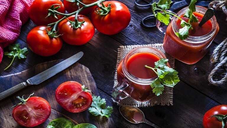 دام برس : دام برس | تناول عصير الطماطم يوميا قد يساعد في خفض خطر 